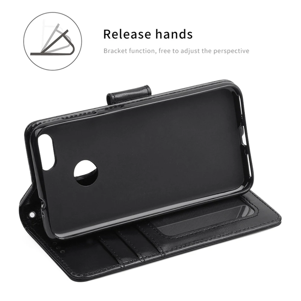 Case for Huawei P9 Lite 2017 Honor 8 Luxury PU Leather 5.2 Cover Phone Bags Cases P8 IDOOLS Holder | Мобильные телефоны и