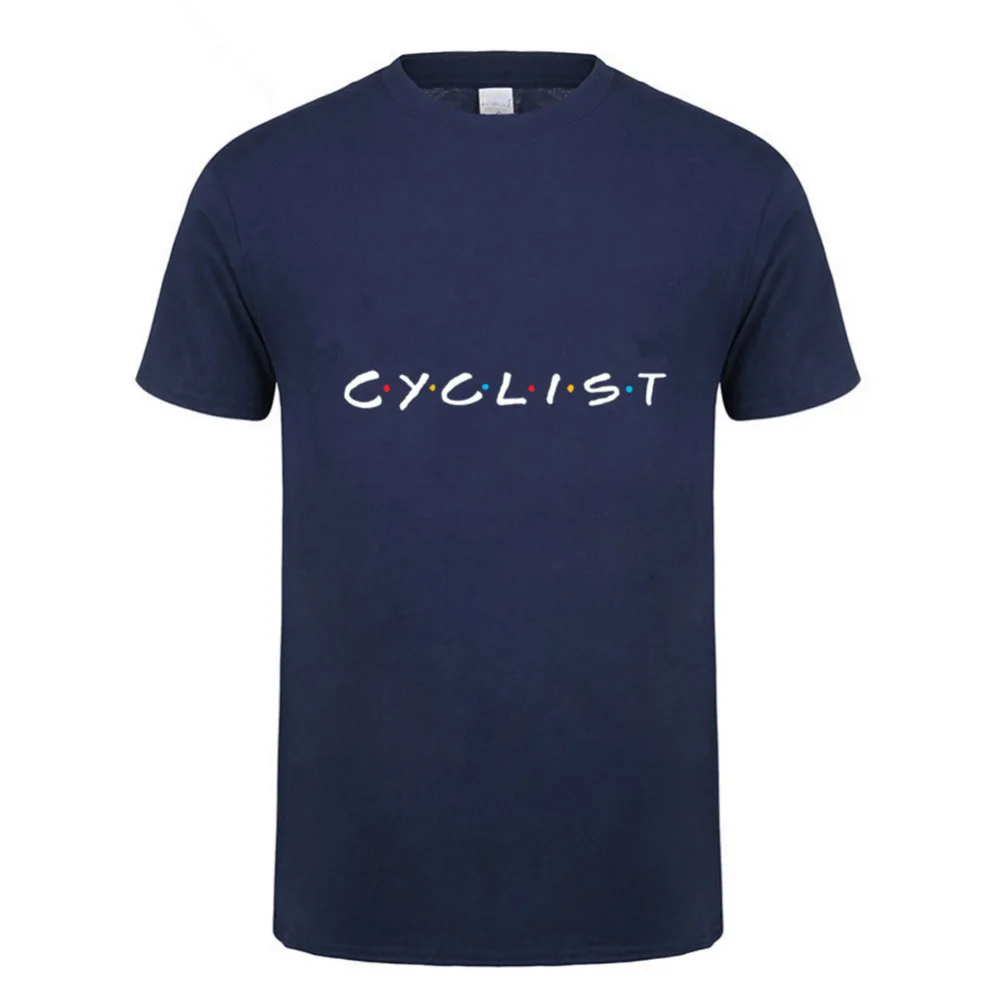 2018 Mountain Biking MTB T Shirt Brand Clothes Bicycles Logo printed shirt cyclists are friends T-Shirt Boyfriend's Day Gift | Мужская