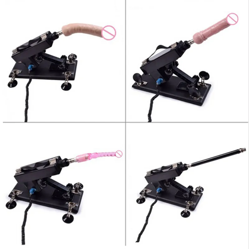 Автоматический выдвижной секс-пулемет секс-машина с искусственным и анальным