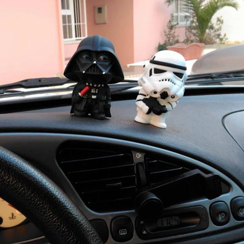 Новинка 2017 года с симпатичными машинками Украшения Звездные войны черный Дарт