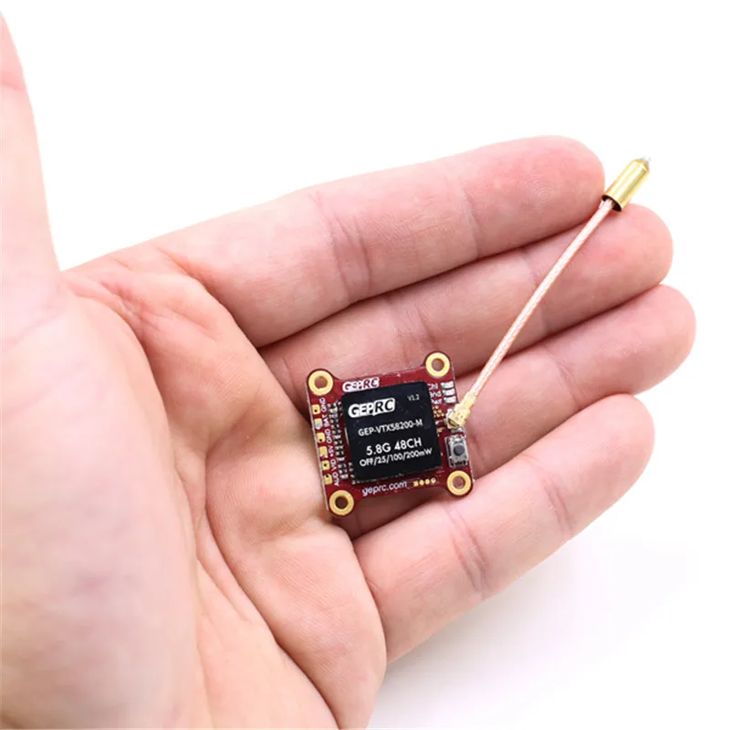 GEPRC Радиоуправляемый Дрон Мультикоптер FPV Racing 5 8G 48 каналов 0/25 МВт/100 мВт/200