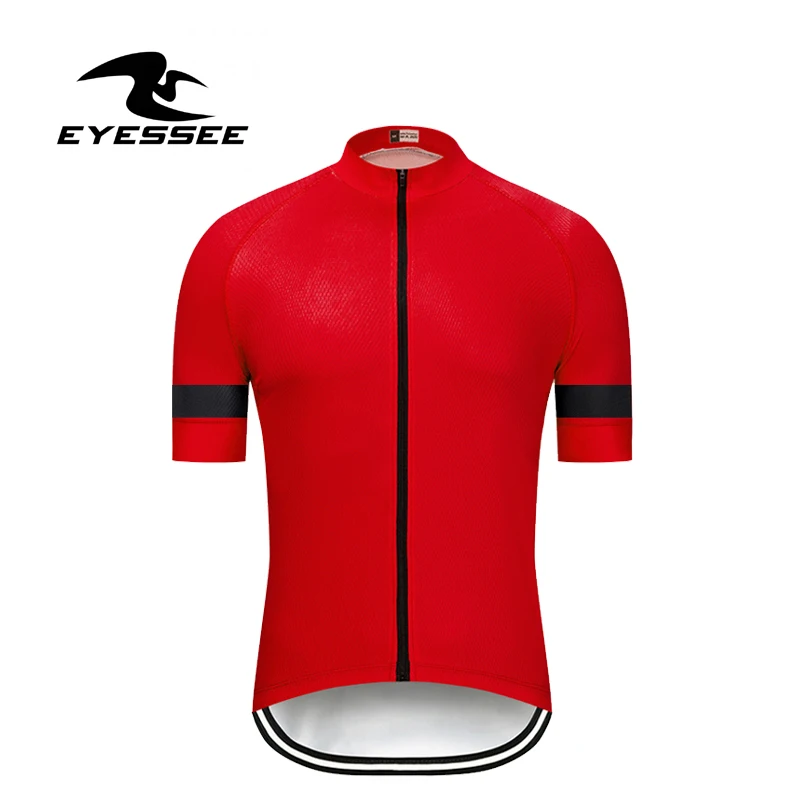 EYESSEE быстросохнущая Велоспорт Джерси Летние Шорты рукавом MTB велосипеда Велосипедная форма Ropa Ciclismo гоночный велосипед Джерси