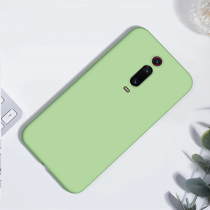 KEYSION жидкий силиконовый чехол для Xiaomi Mi 9T Pro K20 мягкий ТПУ противоударный телефона
