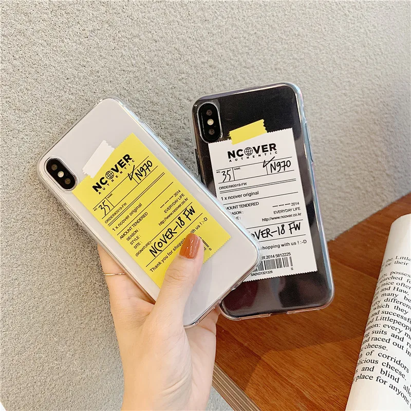 POBLU художественные буквы из кристаллов прозрачные мягкие чехлы ТПУ для Iphone XR XS Max