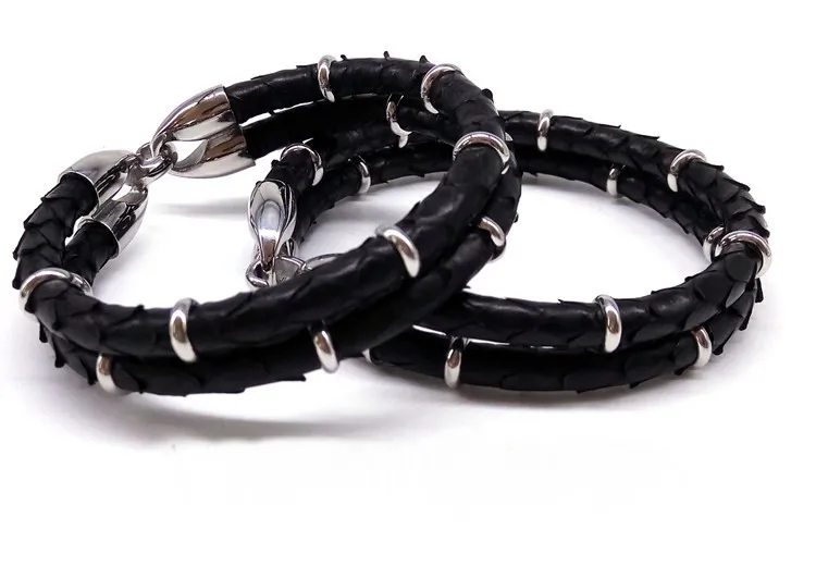 BC роскошный мужской браслет из кожи питона|men bangle|bangle menluxury bangle |