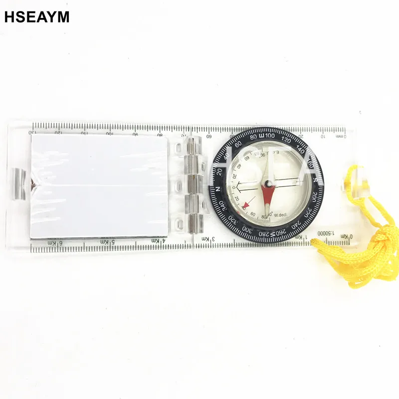 HSEAYM карта чертежная шкала складной компас инструмент выживания Пряжка автомобиль Кемпинг Туризм направляющий портативный ручной компас