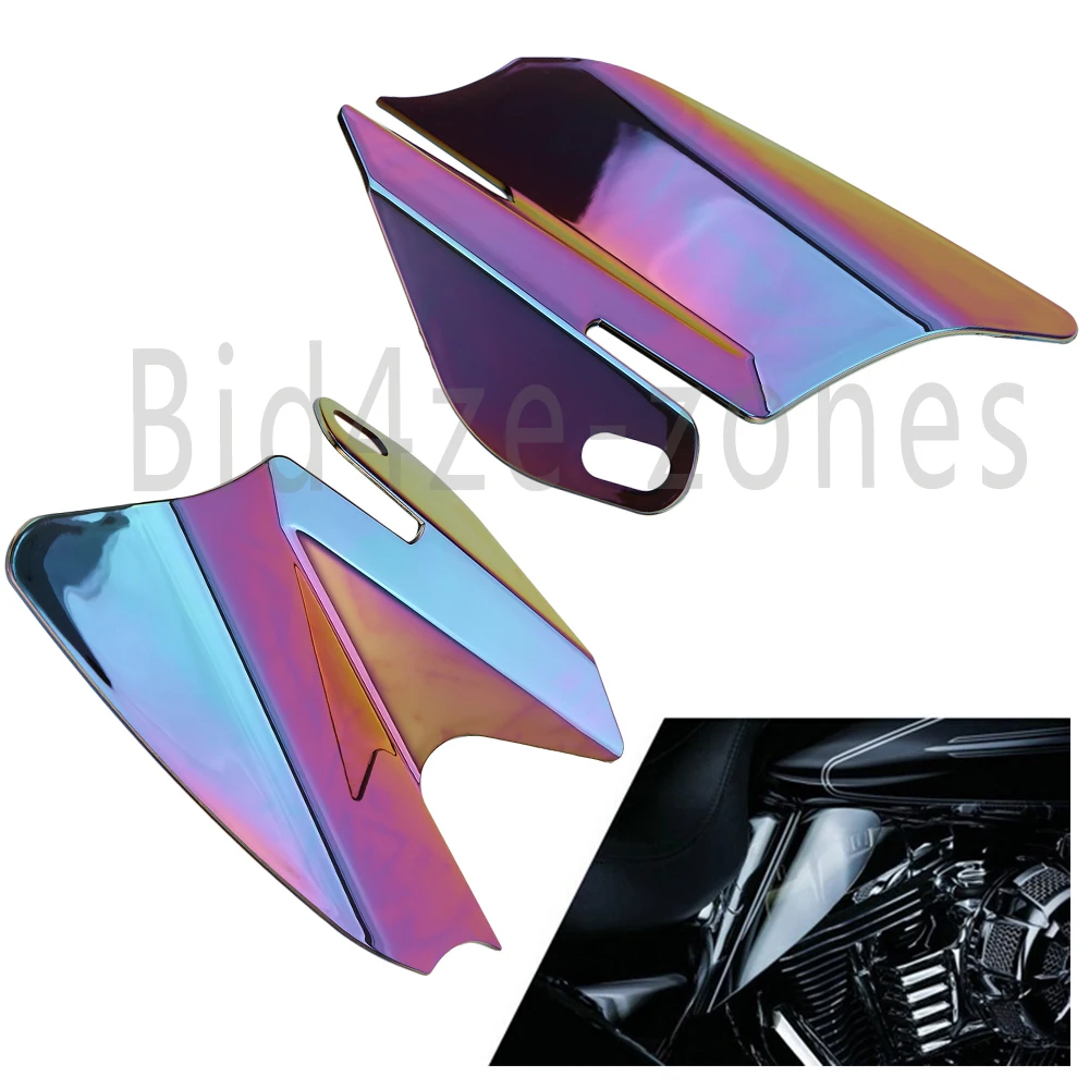 Иридиевый седельный экран тепловые дефлекторы для Harley Touring Electra Street Road Glides Kings 2008 |
