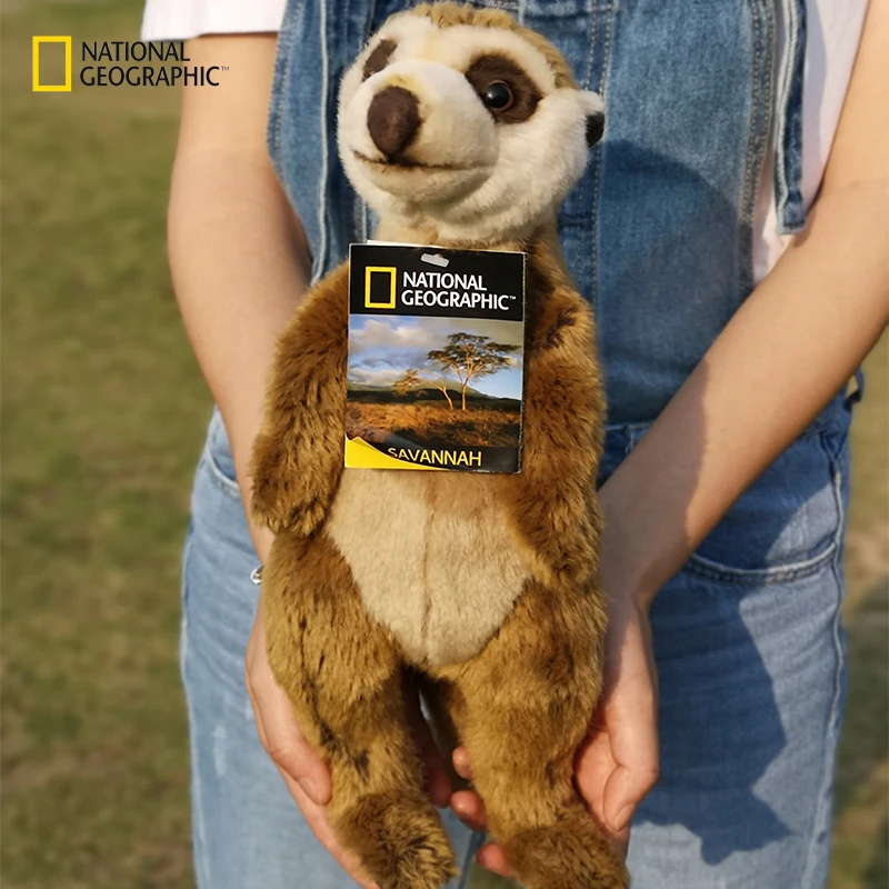 Мягкая Плюшевая Кукла Suricata suricatta 13 дюймов|Мягкие игрушки животные| |