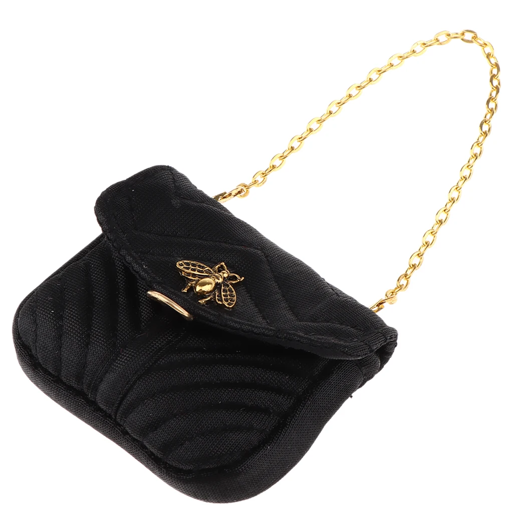 Модная миниатюрная сумка через плечо для кукол на цепочке кошелек 1/6 девушек