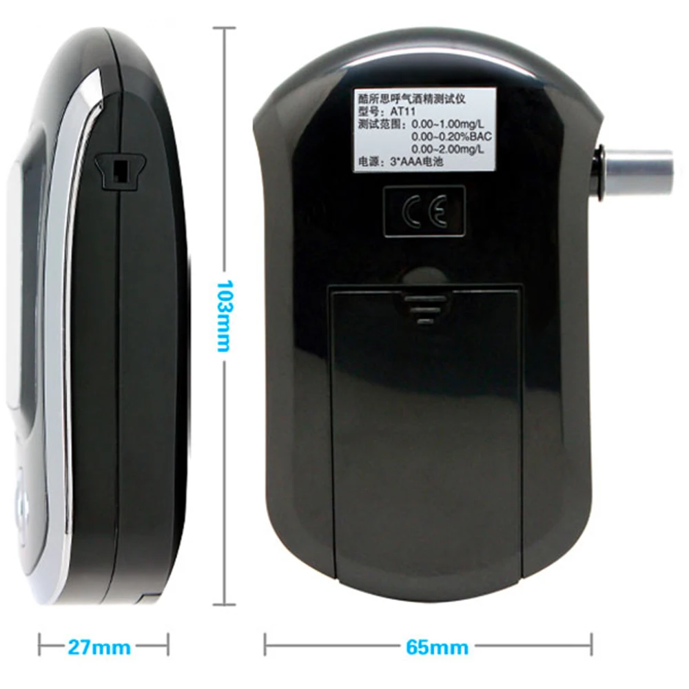 AT6000 новинка Лидер продаж профессиональный полицейский цифровой алкотестер