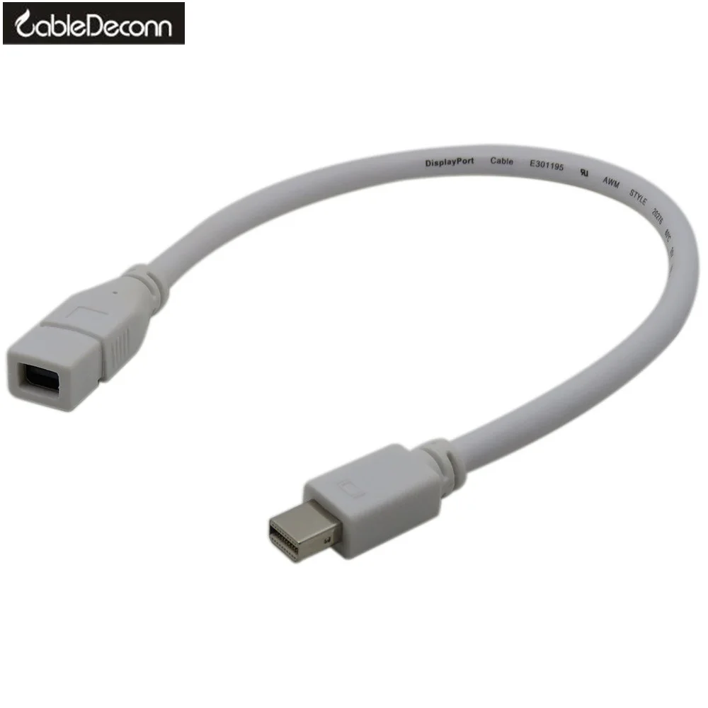 30 см MINI DP мужчина к Mini DisplayPort Thunderbolt женский для Surface Pro Apple Asus M/F УДЛИНИТЕЛЬ адаптер |