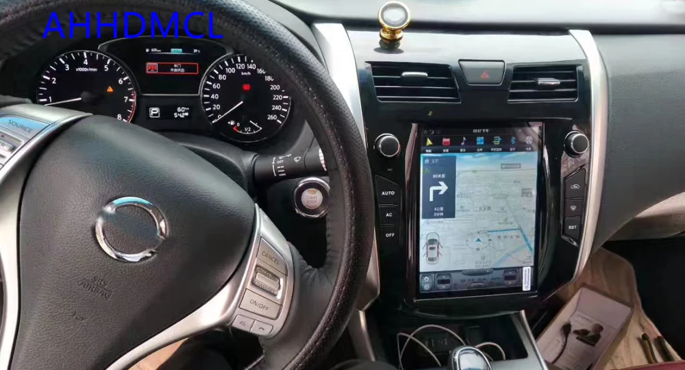 Автомобильный ПК PAD Tesla стиль мультимедийный плеер Android 7,1 gps для Nissan Teana Авто A/C Edition 2013