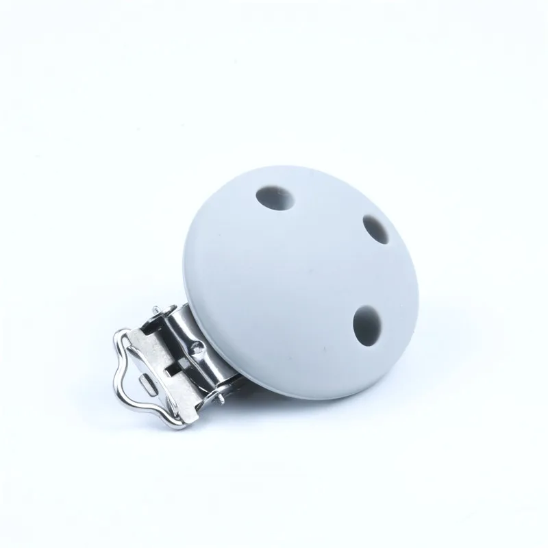 1 шт. силиконовый зажим для соски-пустышки