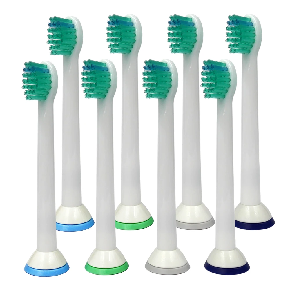 8 шт. сменные насадки для зубной щетки HX6024 Philips Sonicare ProResults HX6013/66 HX6930 HX9340 HX6950 HX6710 HX9140