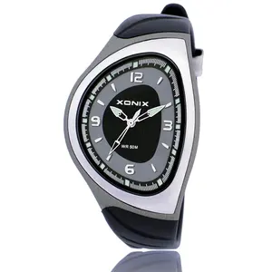 Мужские Спортивные Повседневные кварцевые аналоговые водонепроницаемые часы золотистого цвета с полимерным ремешком на 50 м ZQ, 2022