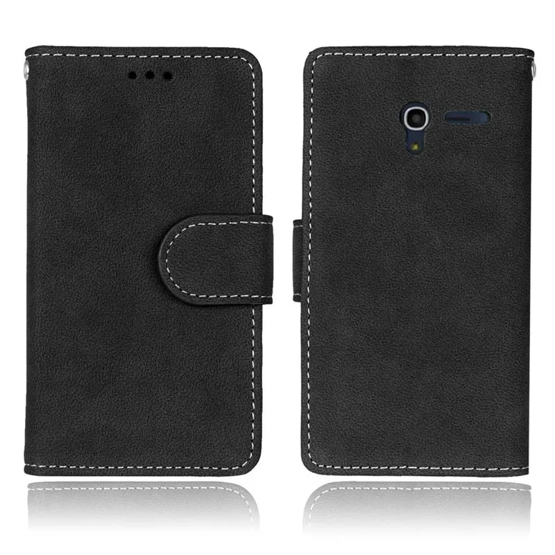 Чехол книжка обложка на заднюю панель из искусственной кожи для телефона Alcatel One