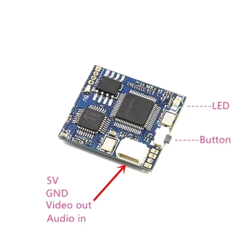 LANTIAN 720P видео HD 4pin 1 0 мм FPV DVR модуль для мультикоптеров передатчик