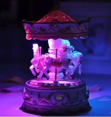 Классный фонарик музыкальная карусель коробка | Дом и сад