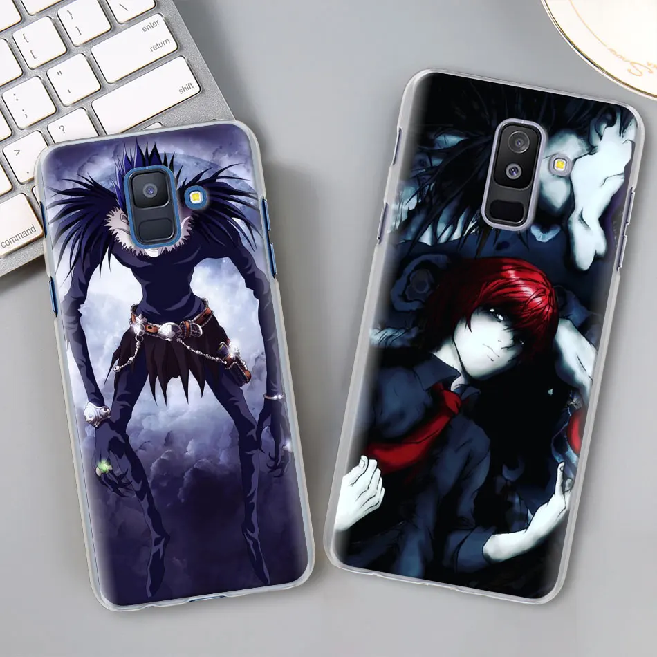 Смертная записка чехол КРЫШКА ДЛЯ samsung Galaxy A30 A40 A50 A70 A6 A8 плюс A7 A9 M30 чехол для телефона Coque