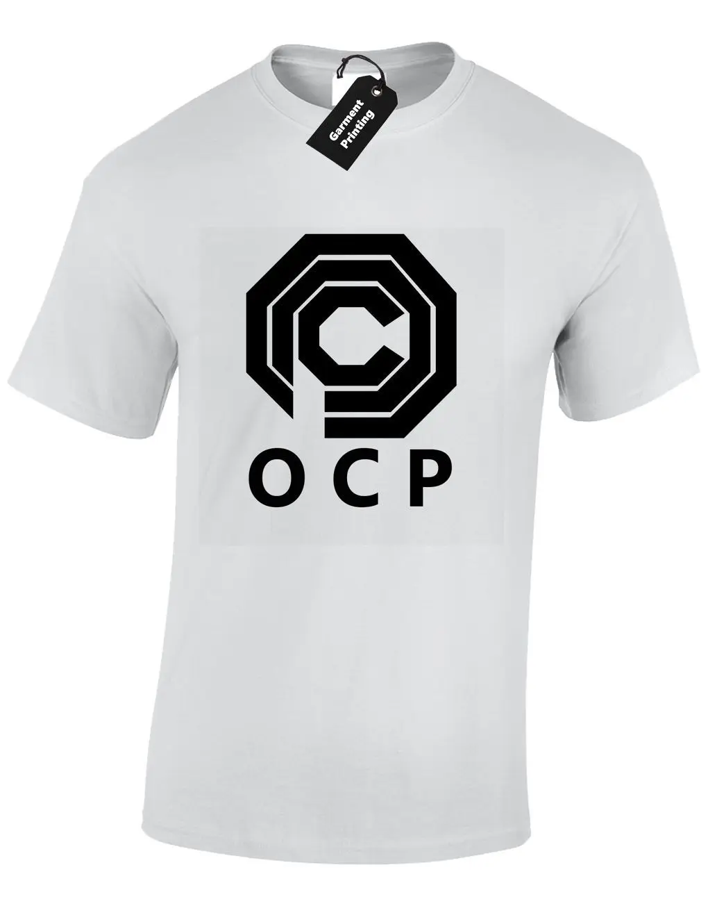 OCP Мужская футболка ROBOCOP POLICE DESIGN SCI FI ретро фильм мода Культовая пленка крутая