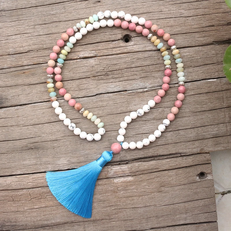 Бусины из натурального камня 8 мм родрохрозит Howlite лотос искусственные духовные