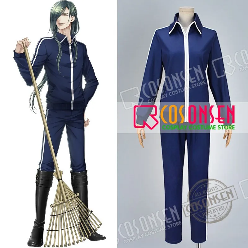 

COSPLAYONSEN Touken Ranbu Nikkari Aoe Casual Clothing Cosplay Costume All Size New