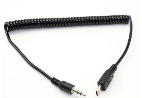 3.5mm-S2 Remote Control Shutter Connect Cable Cord for Sony A9 A7 A7R A7S A7SII A7RII A7M2 A7RIII A6500 A6300 A6000 A5100 TW-283 |