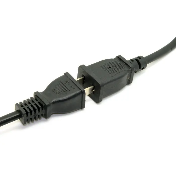 Outlet Saver Cord Cable Power Extension Cy For Nema Usa 50cm 2-prong 2 1-15p To Bema | Компьютеры и офис