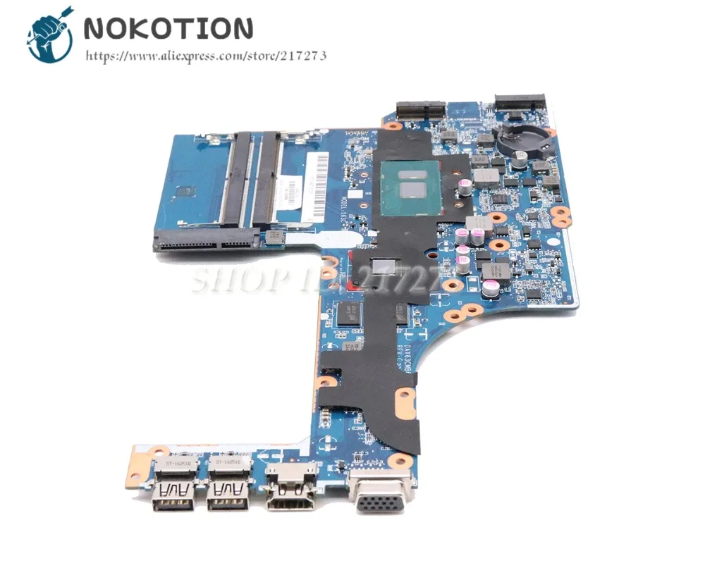NOKOTION для HP ProbBook 450 G3 материнская плата ноутбука R7 M340 GPU SR2EY I5 6200U CPU DDR4 855562 601 001
