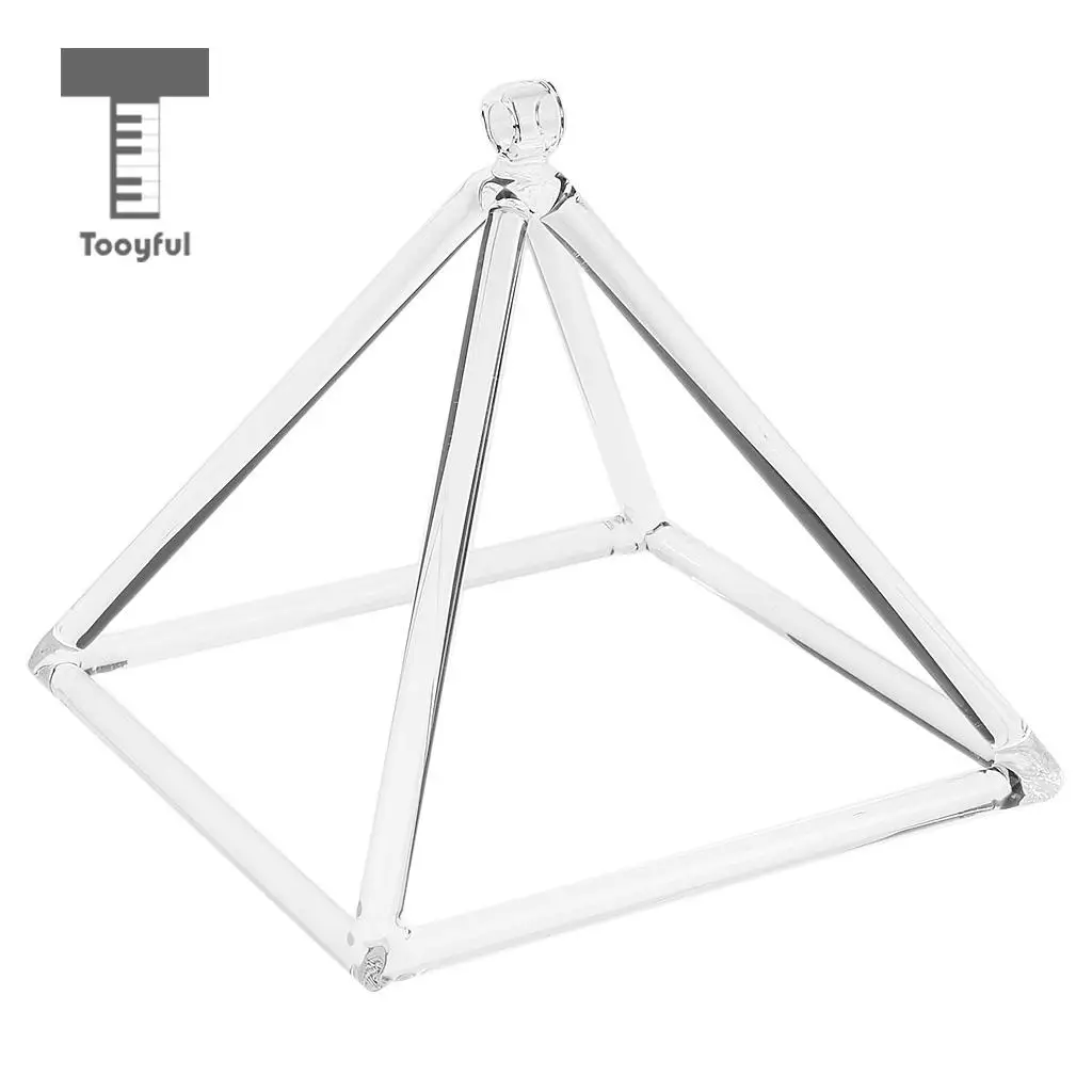 Tooyful Quartz Crystal пение Пирамида Note Third Eye Chakra для релаксации звук 7 дюймов|chakra pyramid|chakra