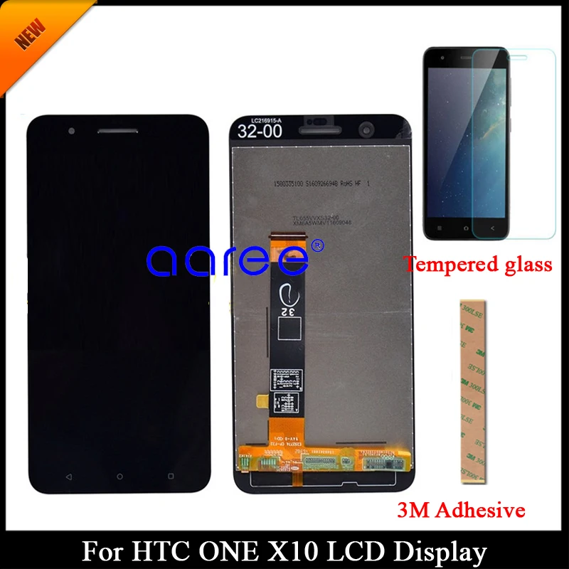 100% протестированный класс AAA ЖК дисплей 5 'для HTC ONE X10 для экран сенсорный