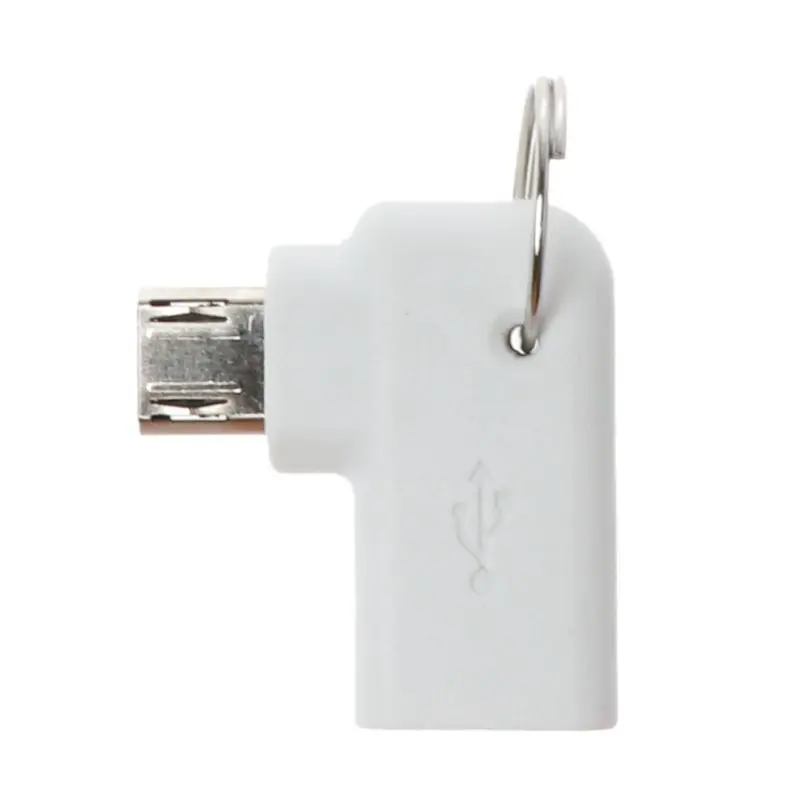 90 градусов Тип C женский микро USB Мужской зарядный разъем адаптер для samsung huawei Android мобильный телефон планшет Powerbank