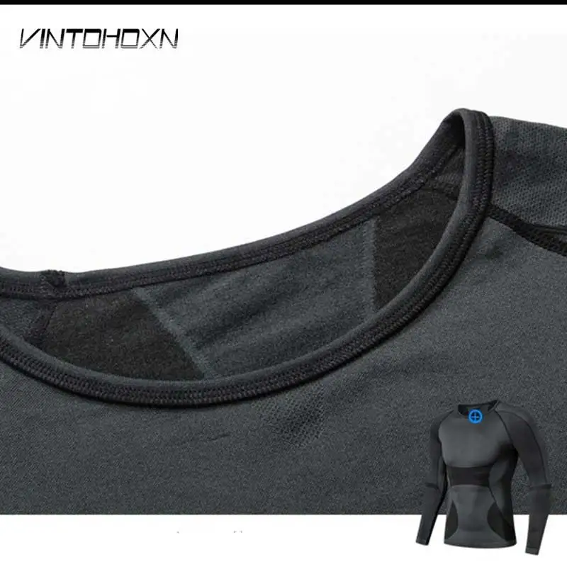 Мужские быстросохнущие кальсоны для сжатия зимние спортивные костюмы фитнеса