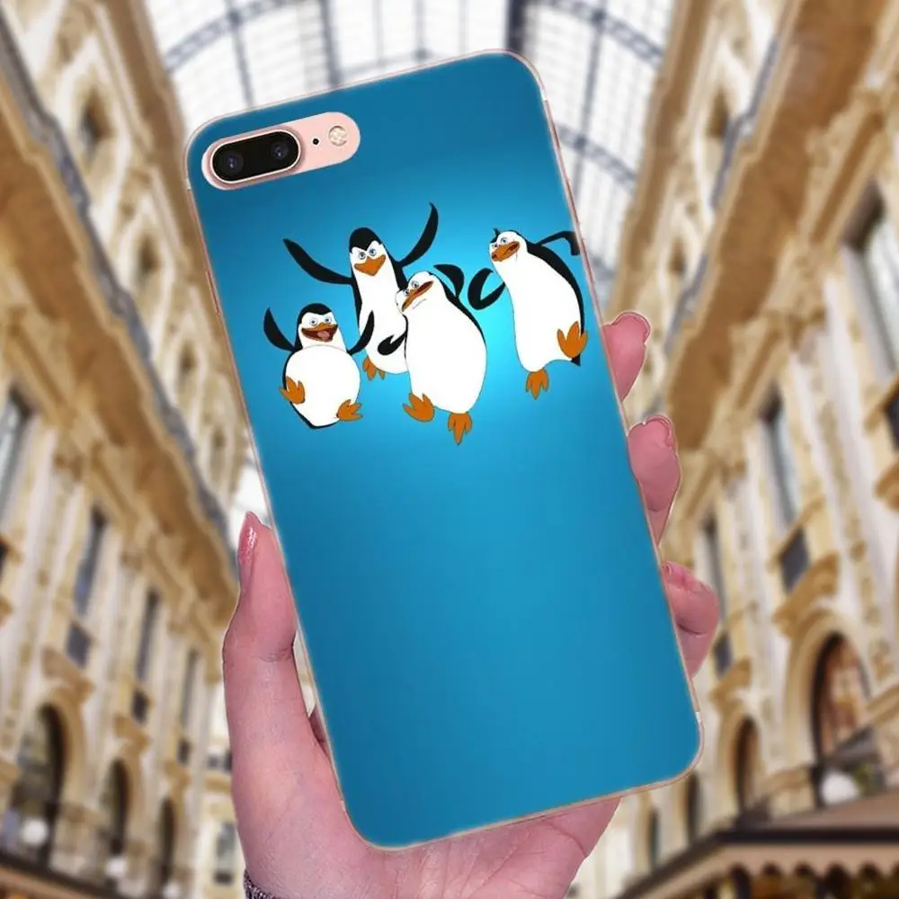 Мягкий сотовый телефон для Xiaomi Redmi Note 2 3 3S 4 4A 4X 5 5A 6 6A Pro Plus Hot Penguins Of мадагаскарский |