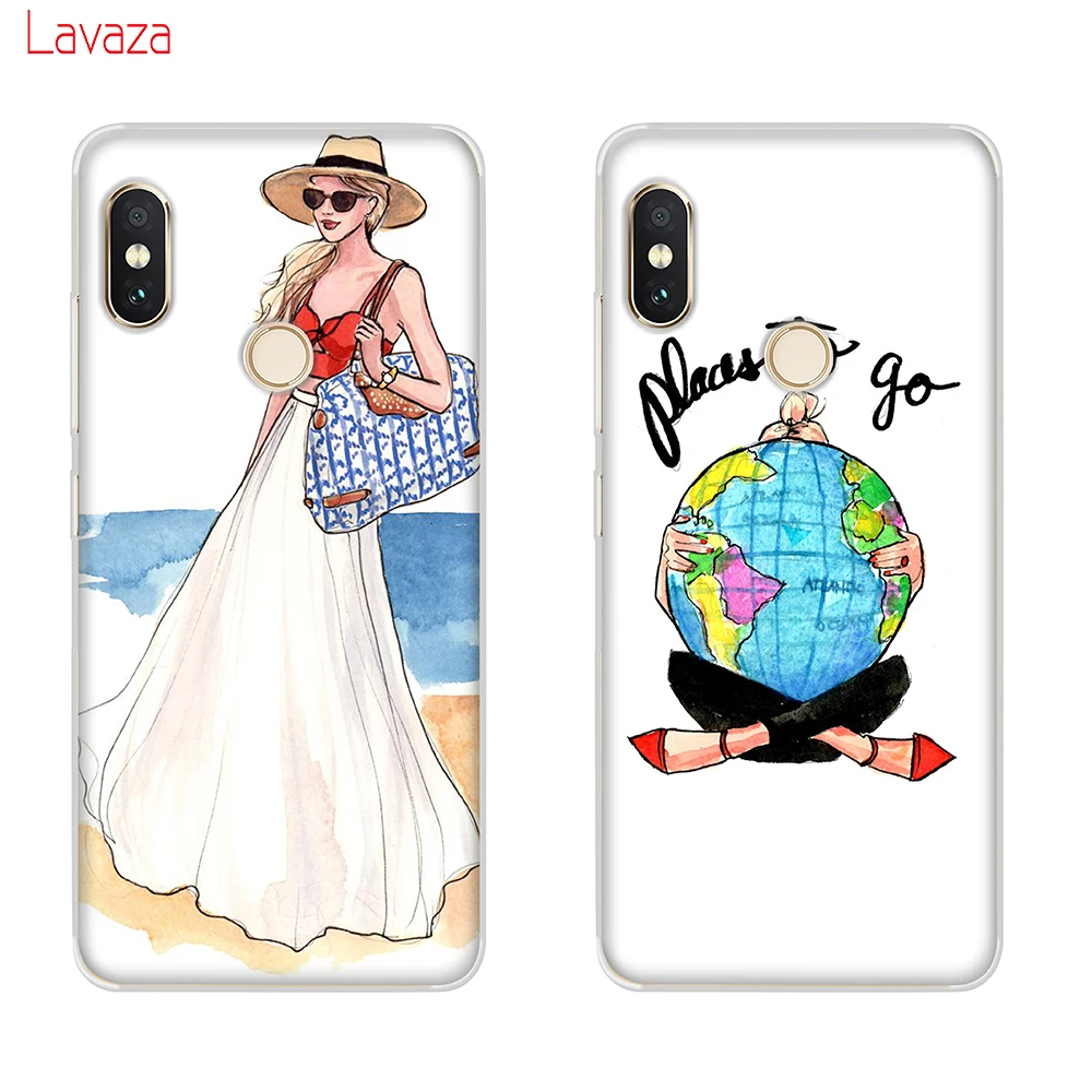 Lavaza VOGUE Рождество принцесса девушка жесткий чехол для Huawei P30 Pro Lite Nova 3 3i Honor 8 9 10 7A