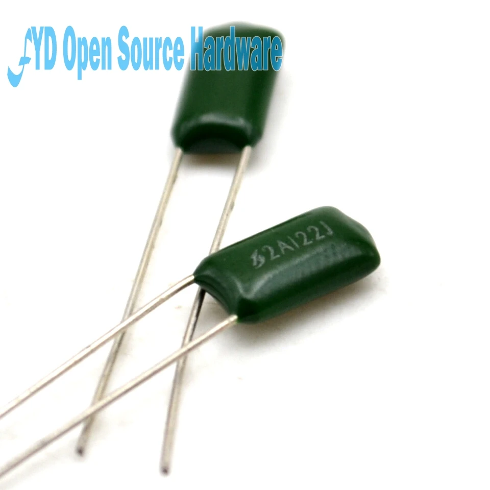100 шт. конденсаторы из полиэстера 2A122J в НФ ПФ|polyester capacitor|capacitor 100v100v capacitor |