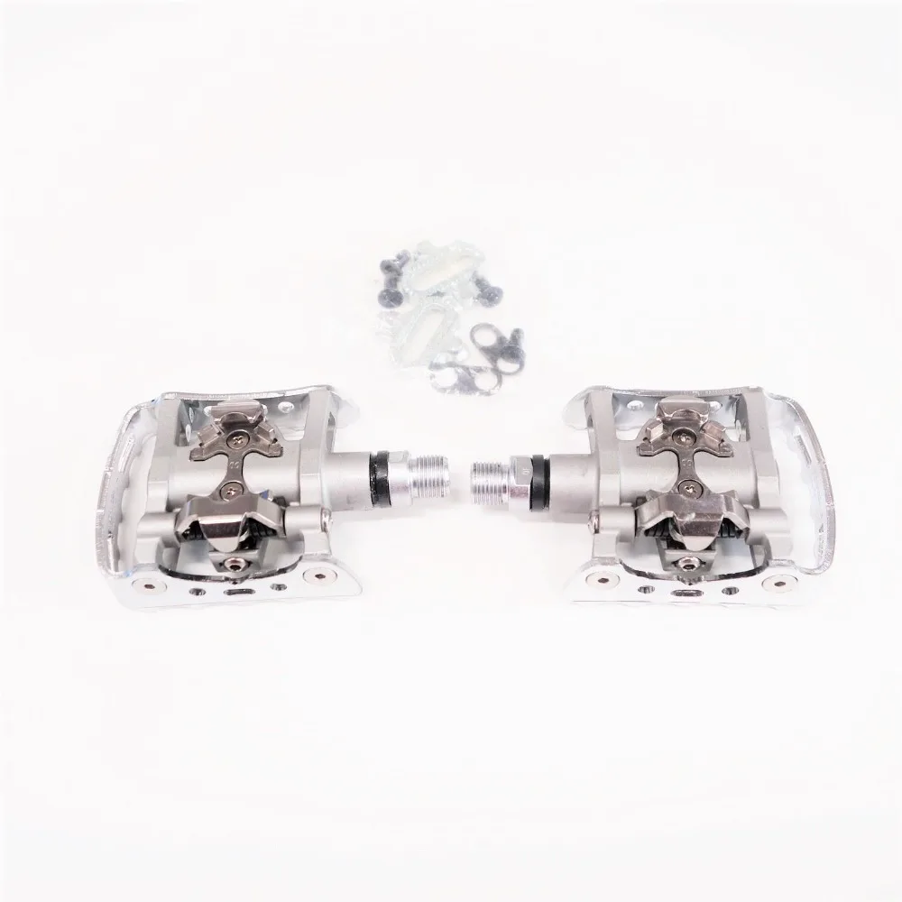 Original Shimano Bicycle PD-M324 SPD MTB Pedals Clipless 9/16&quot SM-SH56 cleats Bike Parts | Спорт и развлечения