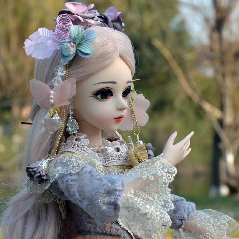 1/3 BJD 60 см куклы игрушки высшего качества китайская Кукла 18 шарниров BJD шаровая шарнирная кукла Мода девушка подарок игрушки для девочек модифицированная версия