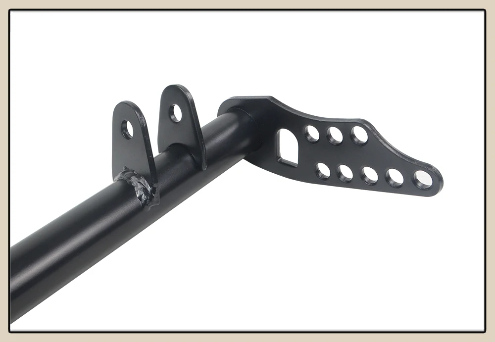 LZONE- Silver Traction Control Tie Bar For Honda Civic 92-95 For Acura For Integra 94-01 For Honda DEL SOL 93-97 JR-FTB01