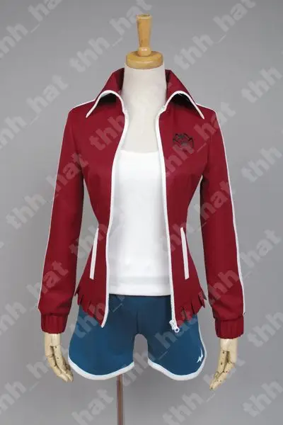 Danganronpa Dangan-Ronpa Aoi Asahina Косплей CostumeDanganronpa Костюм |