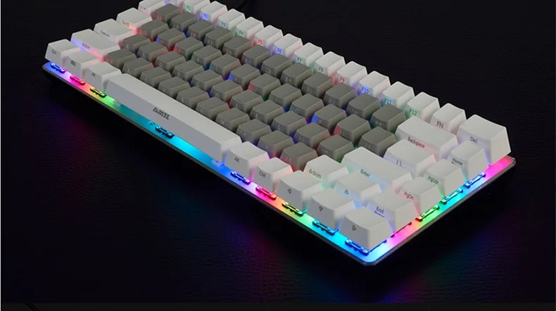 Ajazz AK33 боковые резные колпачки для ключей 82 клавиши панель из сплава USB Проводная