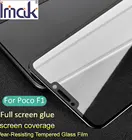 Imak Pro + полноэкранная панель с клеевым покрытием, закаленное стекло для Xiaomi Pocophone F1 Poco F1 2.5D Олеофобное