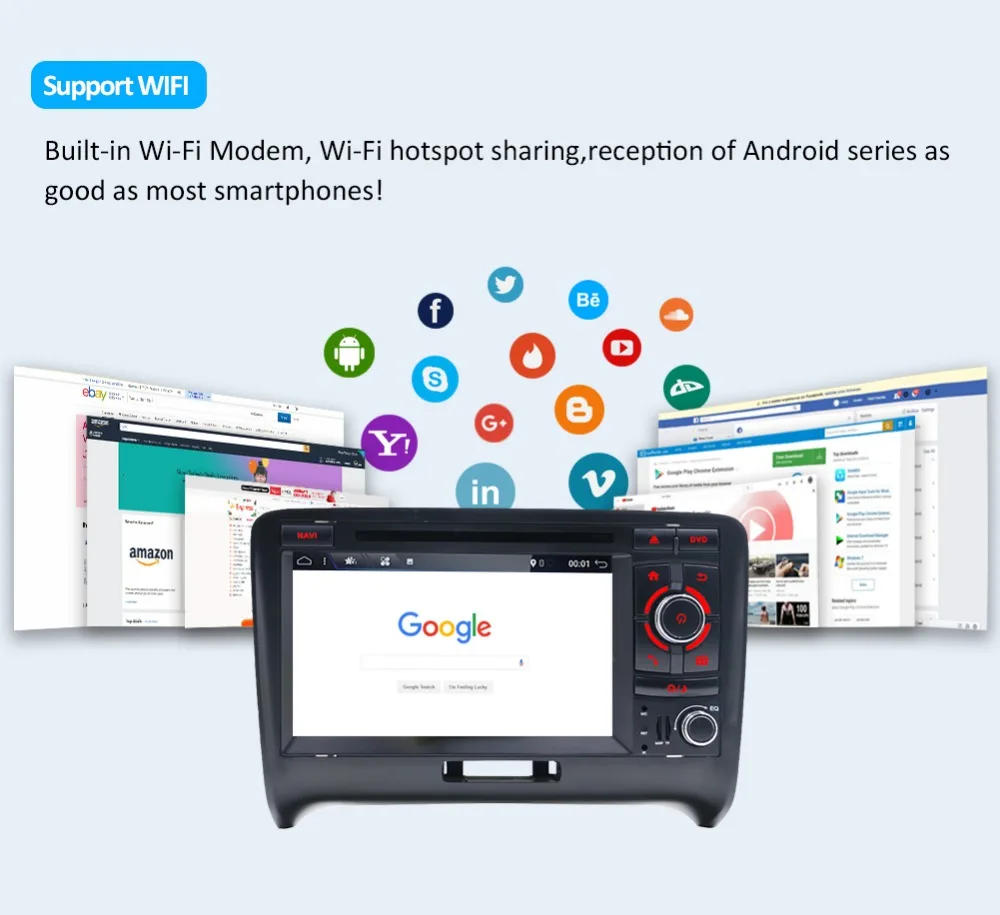Восьмиядерный " 1024*600 2Din Android 9,0 радио gps для Audi TT MK2 8J 2006 2007 2008 2009 2010 2011 2012 автомобильный dvd-плеер gps радио