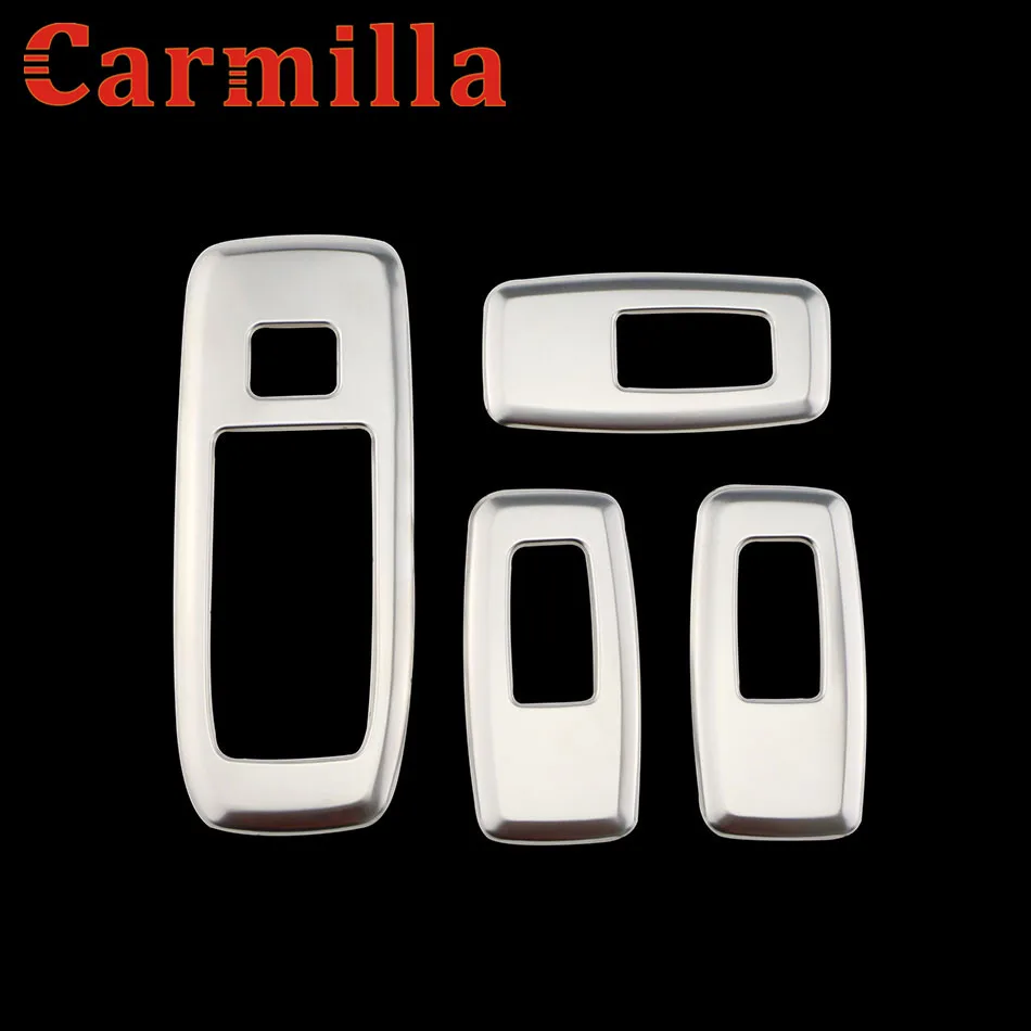 Подъемная панель Carmilla для стекла автомобиля наклейка из нержавеющей стали Ford