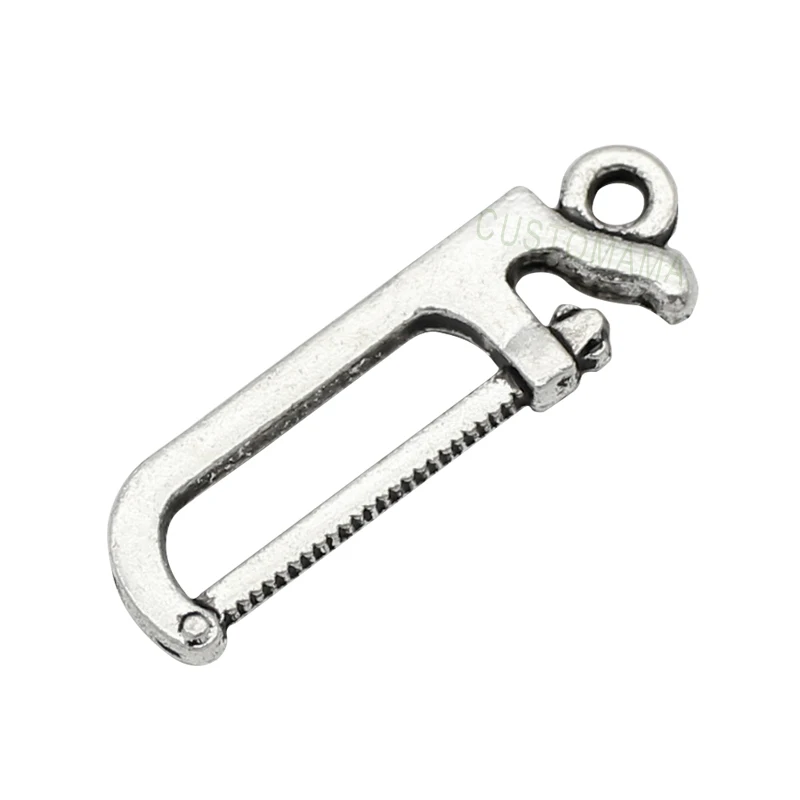 

80 шт.-Hack Пилы Талисманы, старинное серебро/бронза Пилы Подвески/Талисманы 2-стороннее 26x8 мм