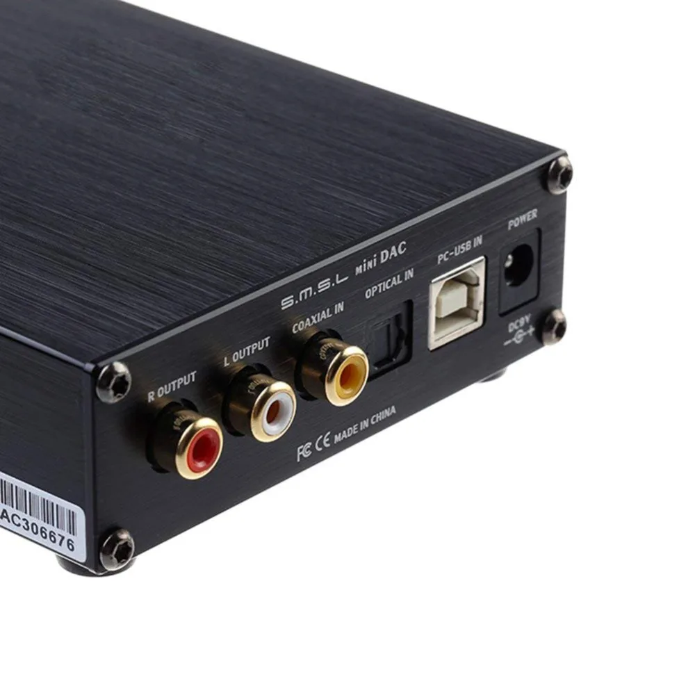 ЦАП SMSL Sanskrit PRO DAC AK4490EQ CM6632A 32 бит/384 кГц DSD512 USB/оптический/коаксиальный вход |