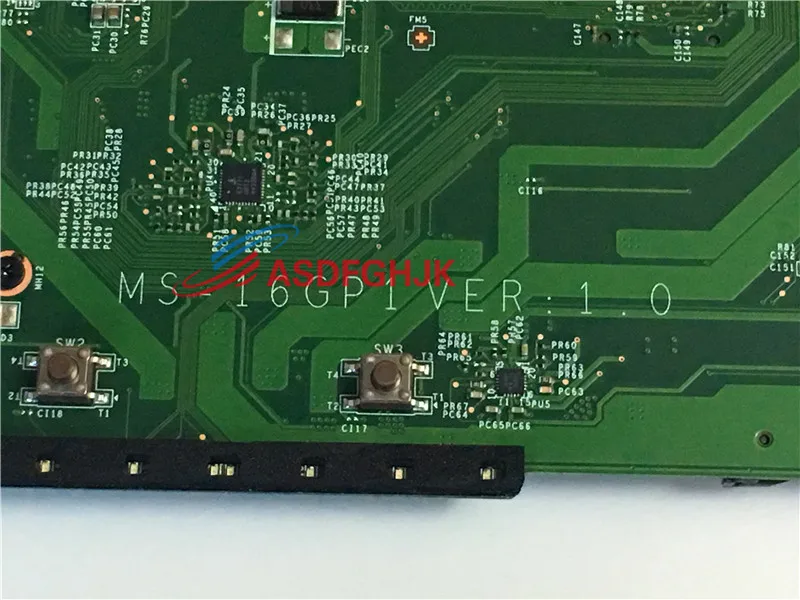Подлинная для MSI CR61 Материнская плата ноутбука MS-16GP MS-16GP1 100% TESED OK | Компьютеры и