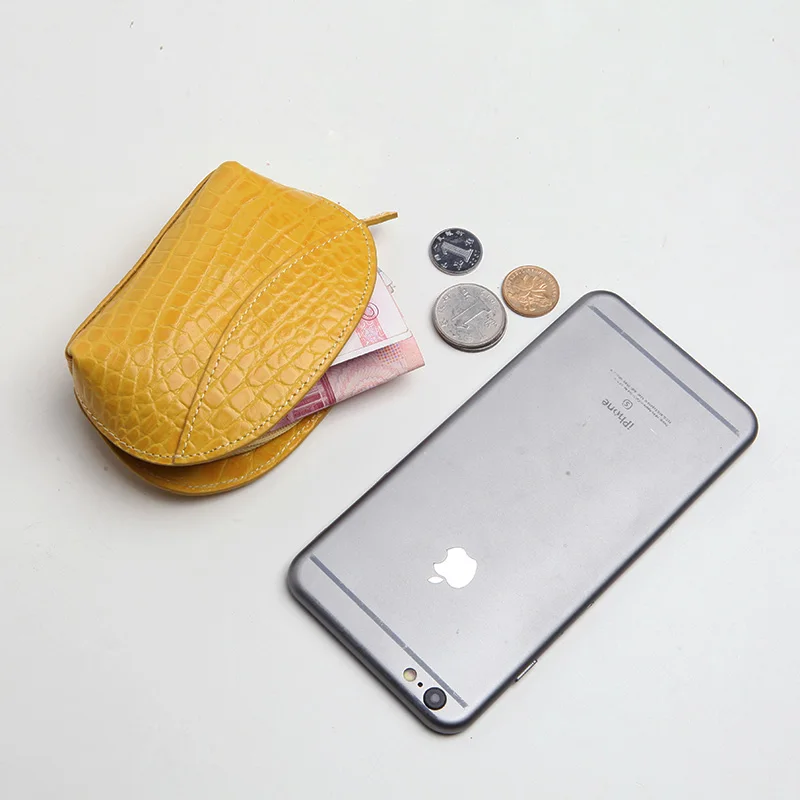 Женский кожаный кошелек для мелочи с отделением карт|coin purse|fashion coin purseleather purse |