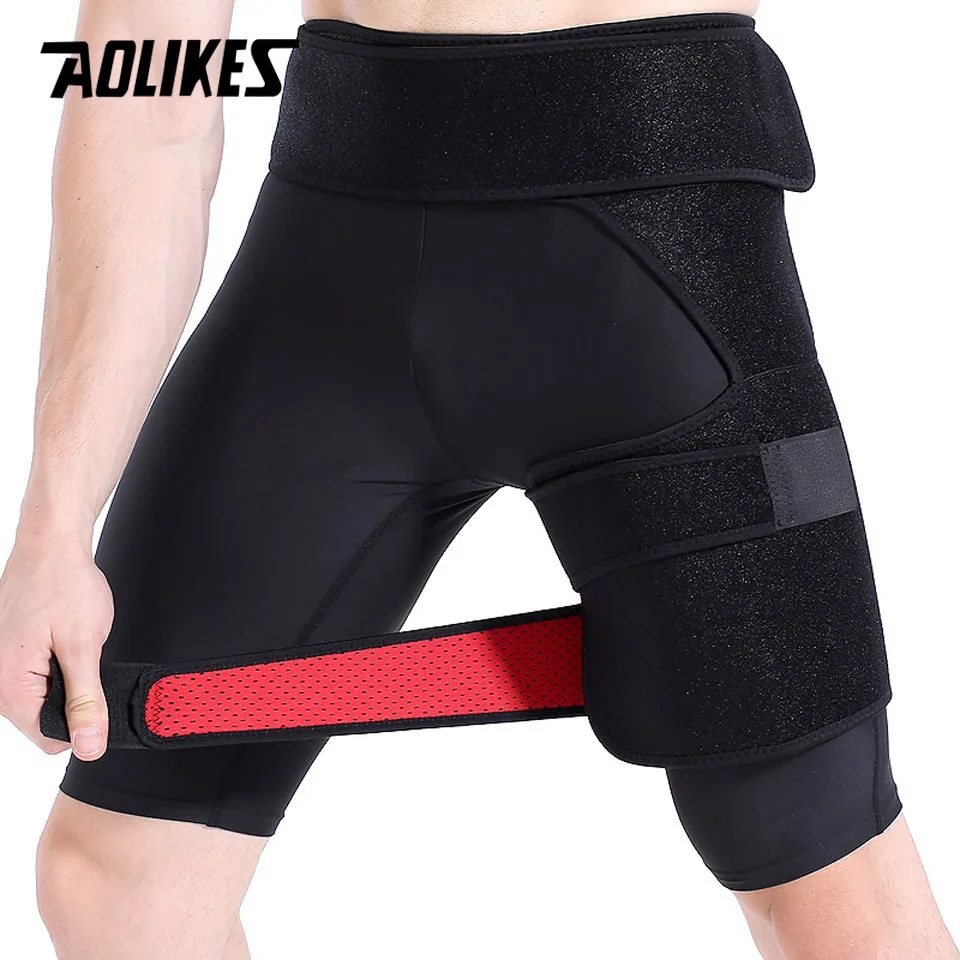

AOLIKES 1 шт. Регулируемый эластичный бандаж на колено, наколенник для баскетбола, тенниса, походов, велоспорта, бега