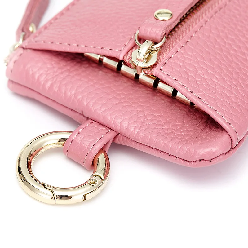 Чехол для ключей из натуральной кожи мужчин и женщин|designer key case|key casepurse holder |